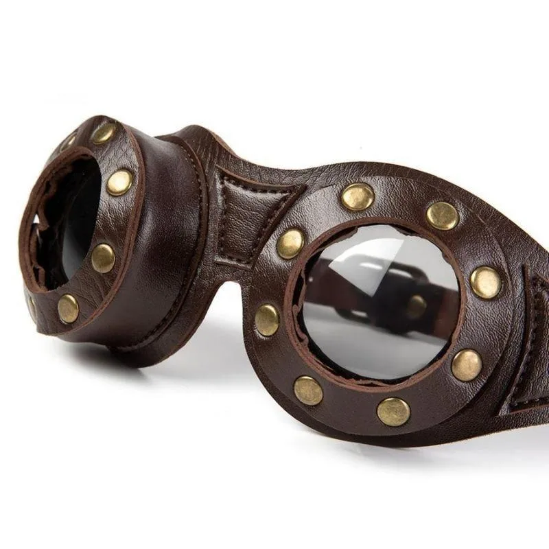 Vue 2 — Lunettes Steampunk PU
