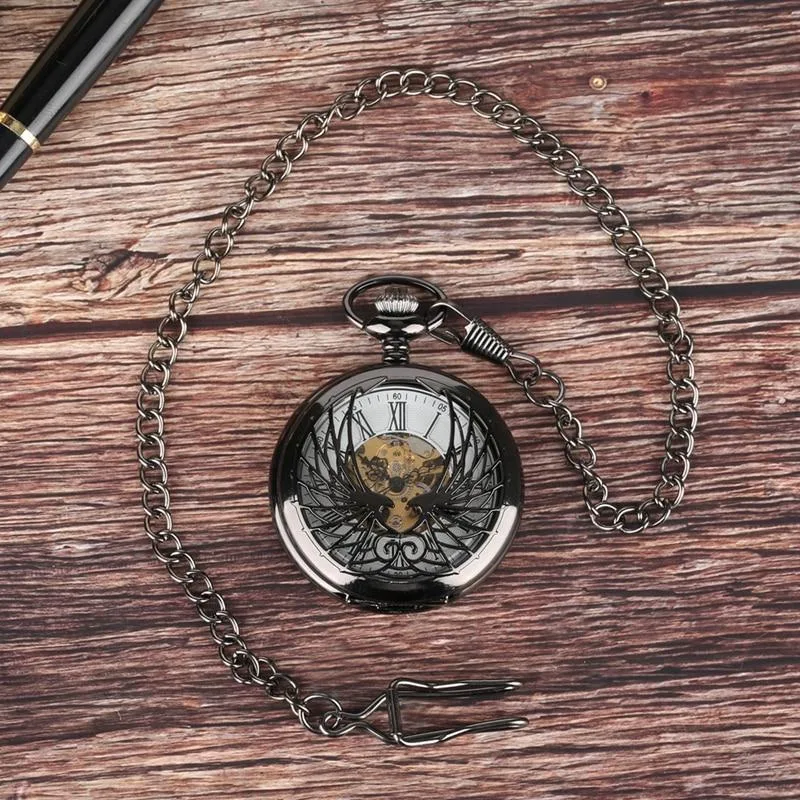 Vue 8 — Montre à Gousset Steampunk Phénix
