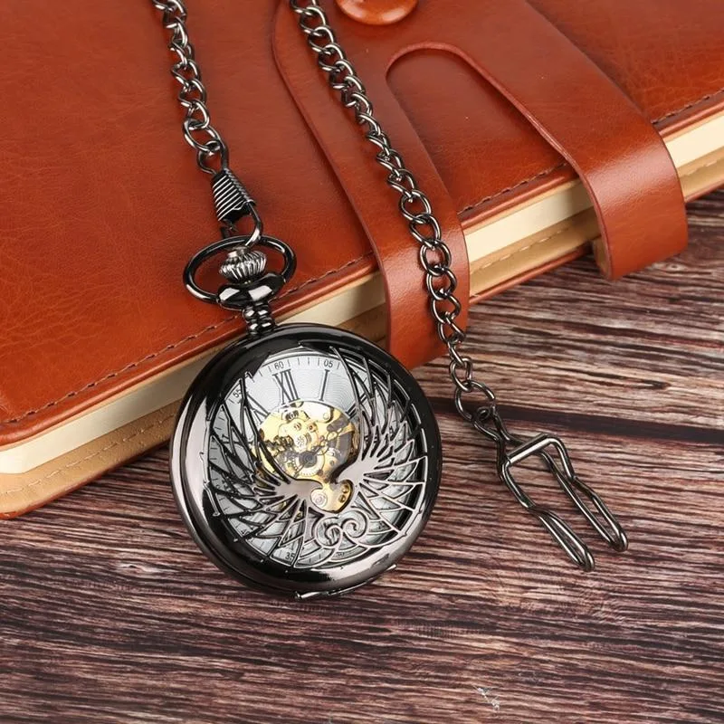 Vue 4 — Montre à Gousset Steampunk Phénix