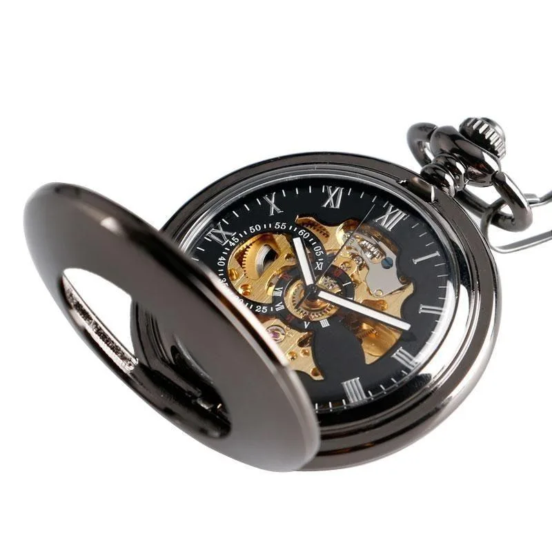 Vue 2 — Montre à Gousset Remontage Automatique