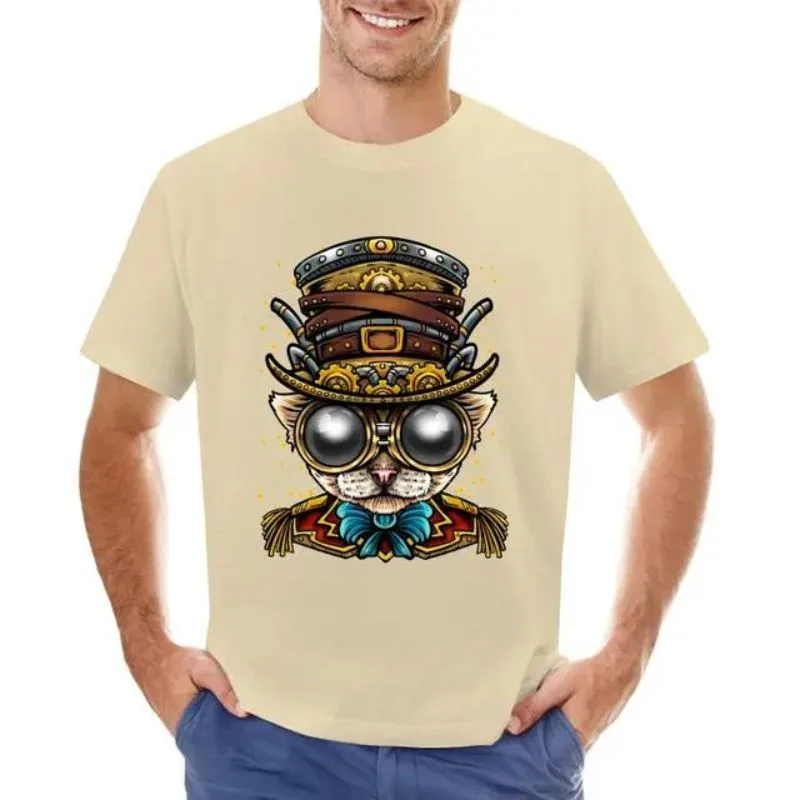 Vue 3 — T-Shirt Steampunk Homme