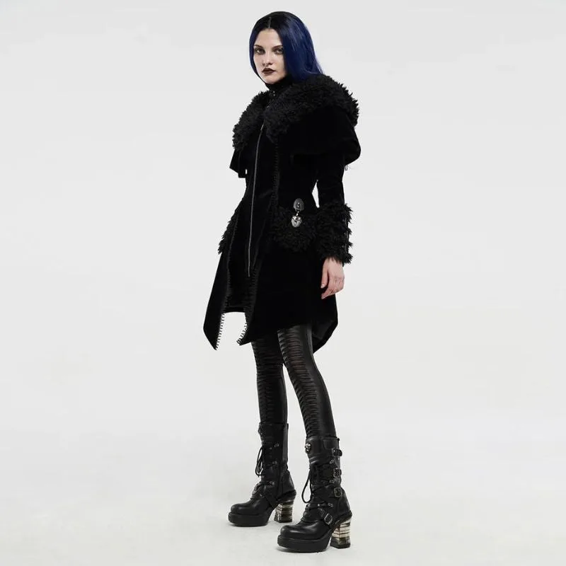 Vue 2 — Manteau Gothique Victorien Femme