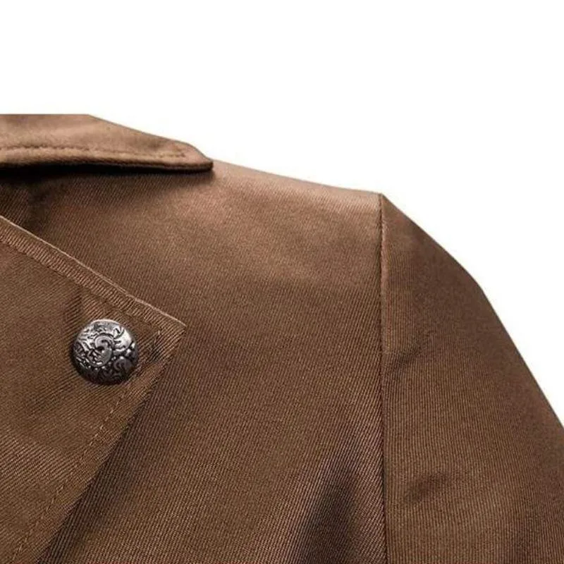 Vue 6 — Veste Steampunk Homme Redingote