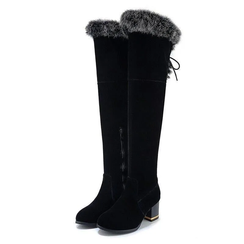 Vue 5 — Bottes Steampunk Fourrées