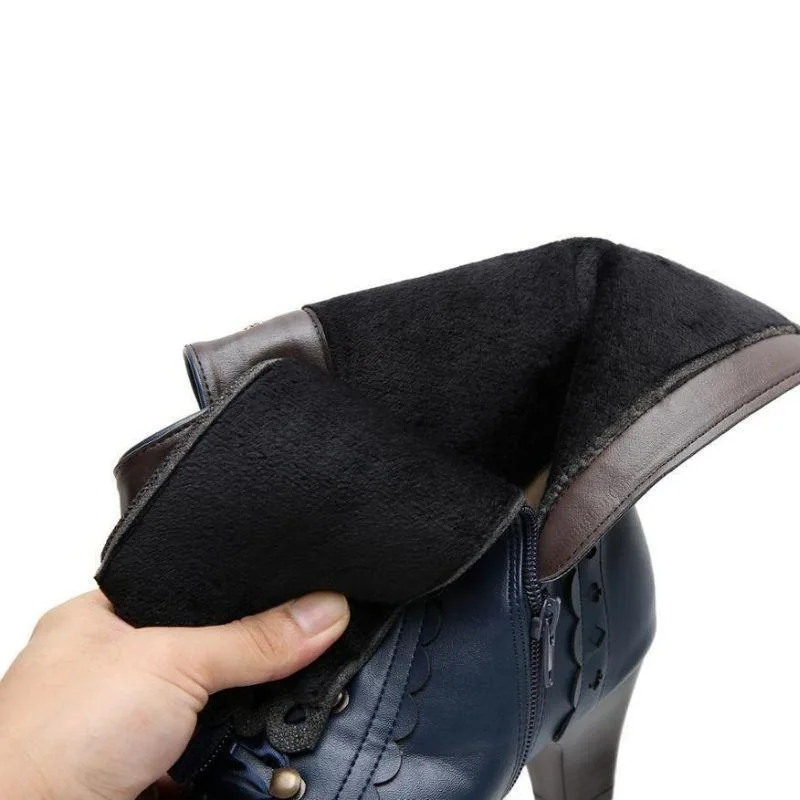 Vue 11 — Bottines Steampunk Victoriennes à Lacets