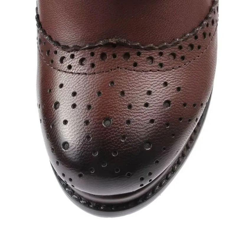 Vue 10 — Bottes Victoriennes en Cuir & Simili