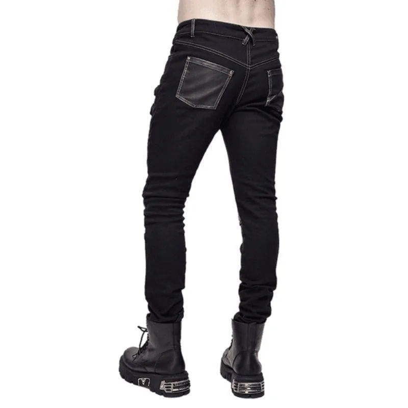 Vue 3 — Pantalon Steampunk Rock Homme
