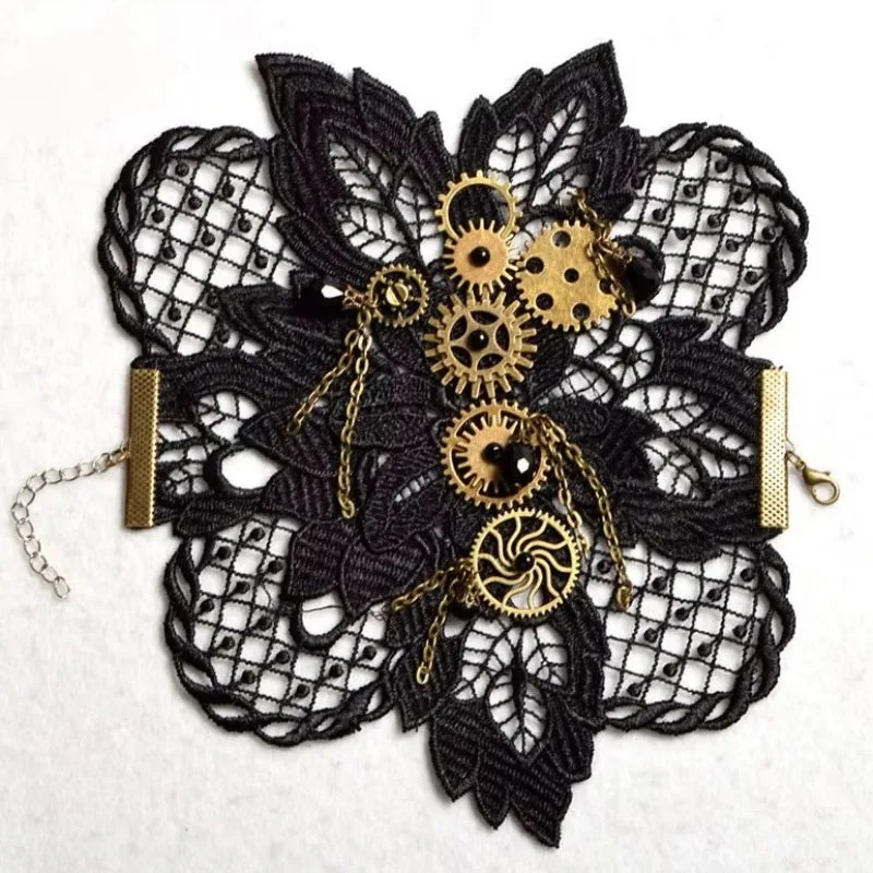 Vue 5 — Bracelet Steampunk Femme