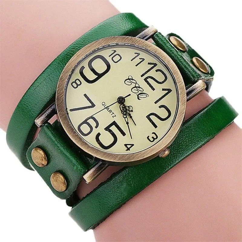 Vue 8 — Montre Bracelet 3 Tours Steampunk
