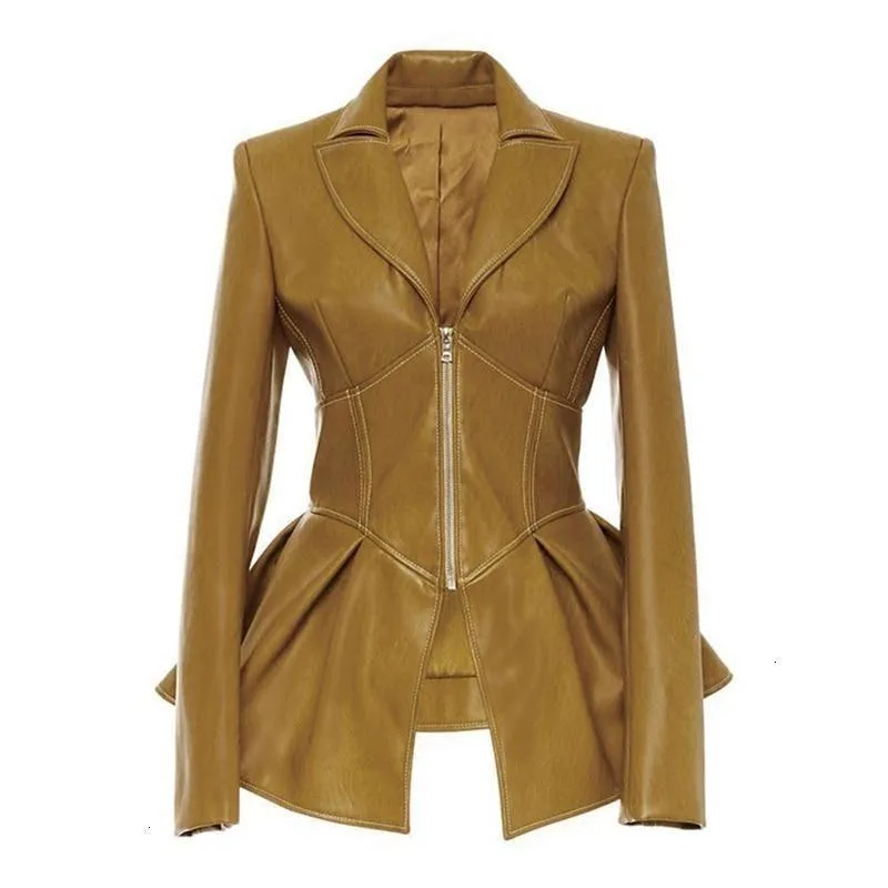 Vue 3 — Veste Steampunk Victorienne en simili