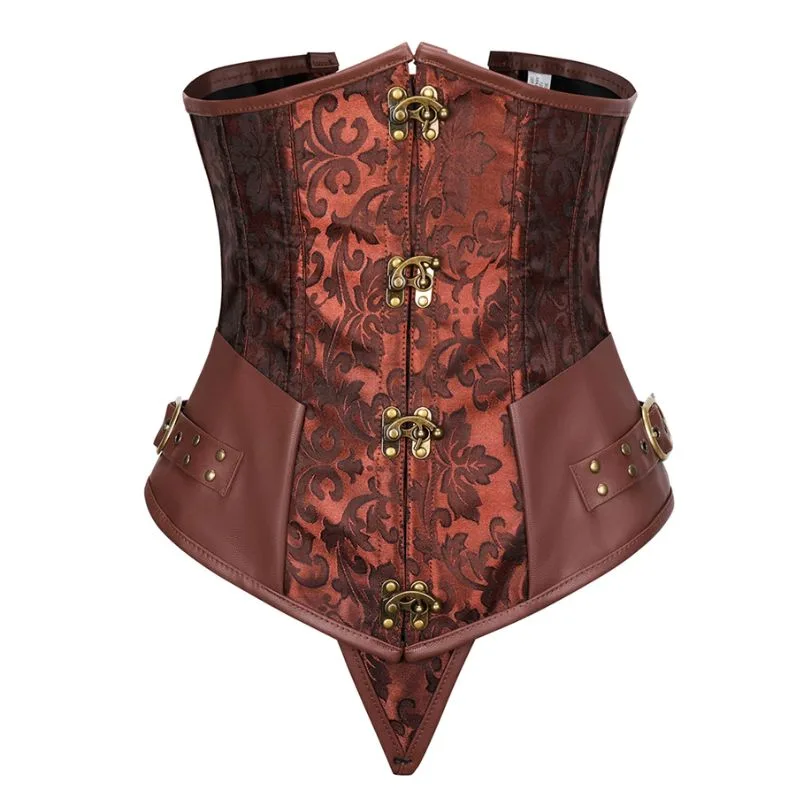 Vue 6 — Corset Serre Taille Steampunk