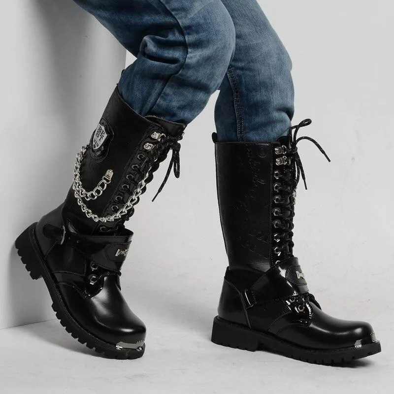 Vue 2 — Bottes Steampunk Montantes