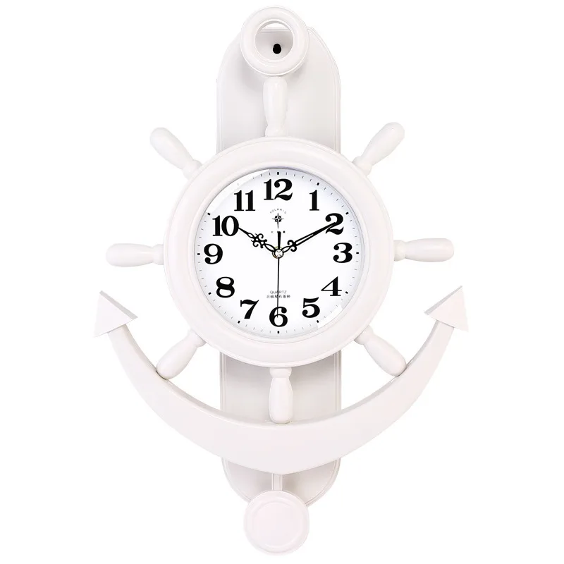 Vue 15 — Horloge Steampunk Gouvernail