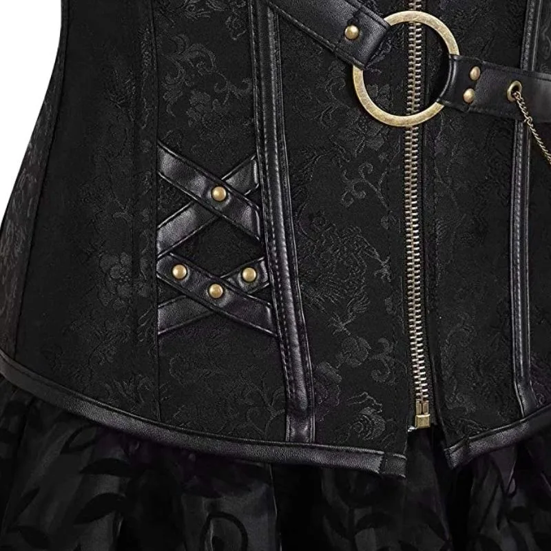 Vue 5 — Robe Corset Steampunk