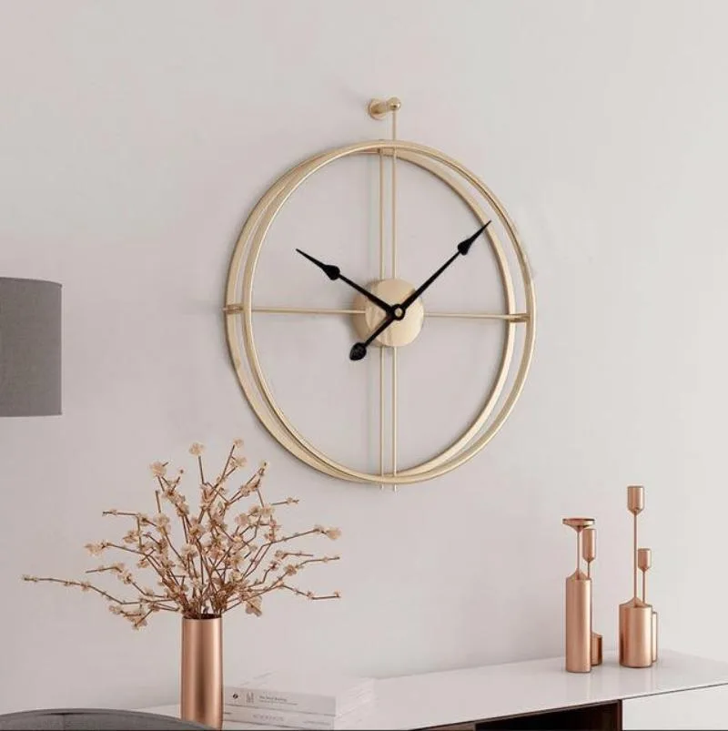 Horloge Steampunk Murale Minimaliste