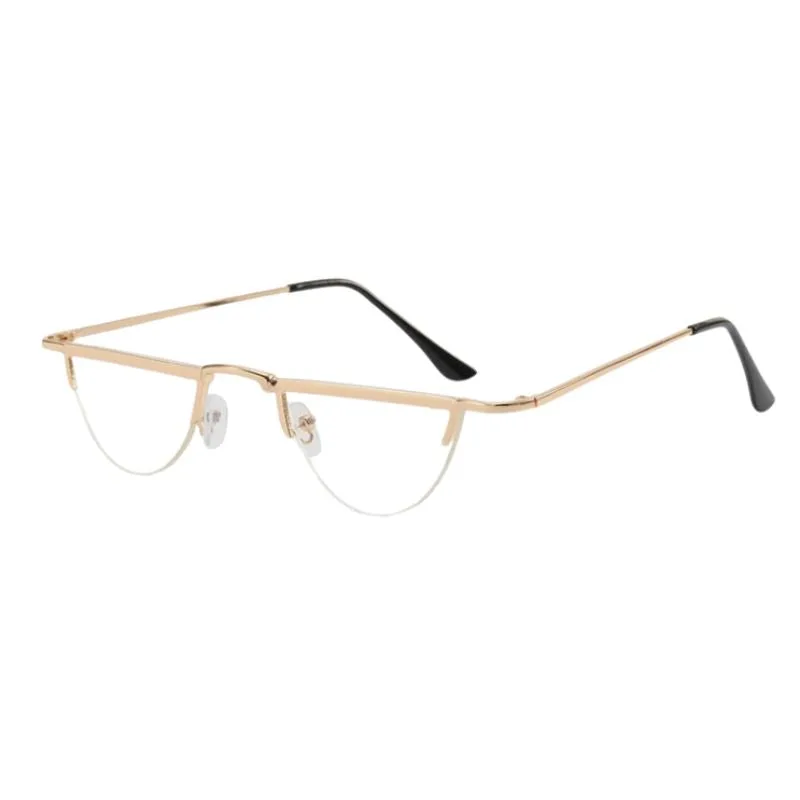 Vue 7 — Lunettes de Soleil Demi Lune Vintage