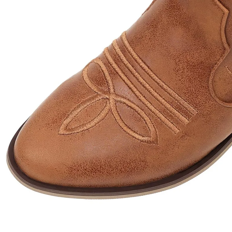 Vue 4 — Bottines Western Femme