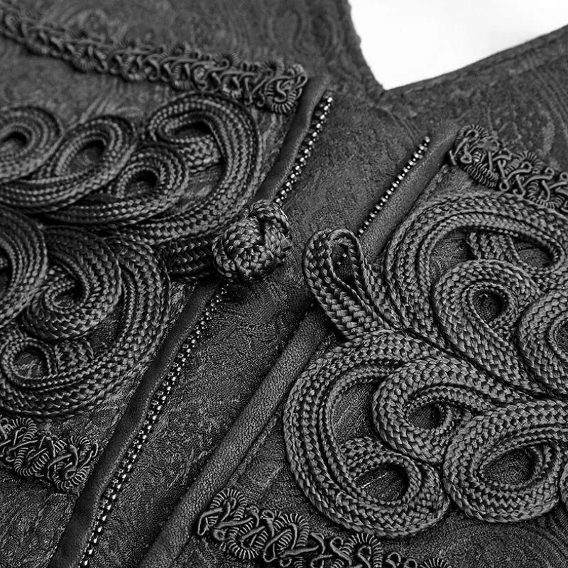 Vue 5 — Pantalon Steampunk Taille Haute Vintage