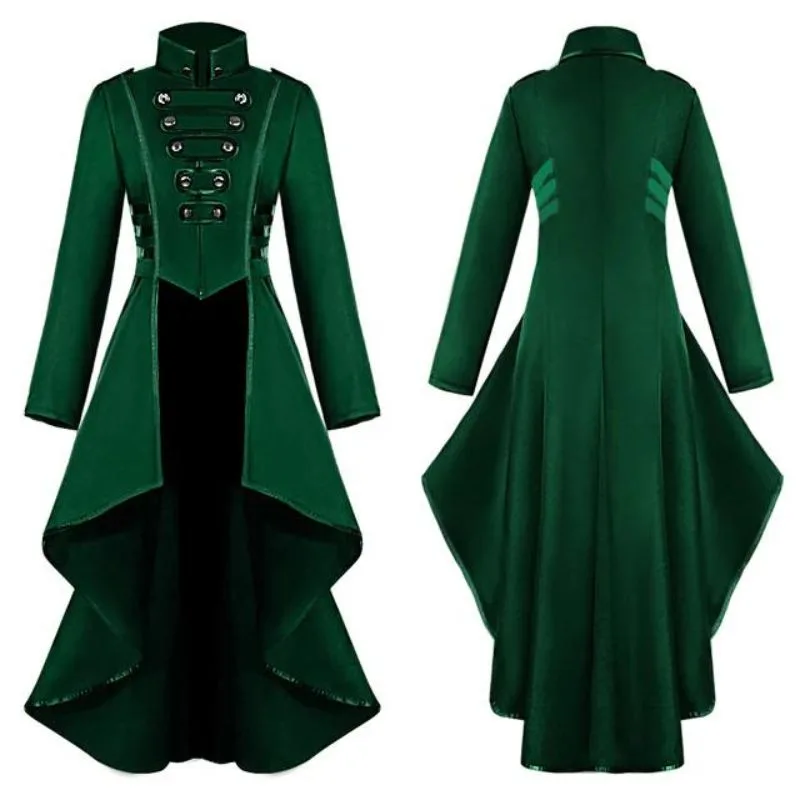 Vue 4 — Manteau Robe Steampunk