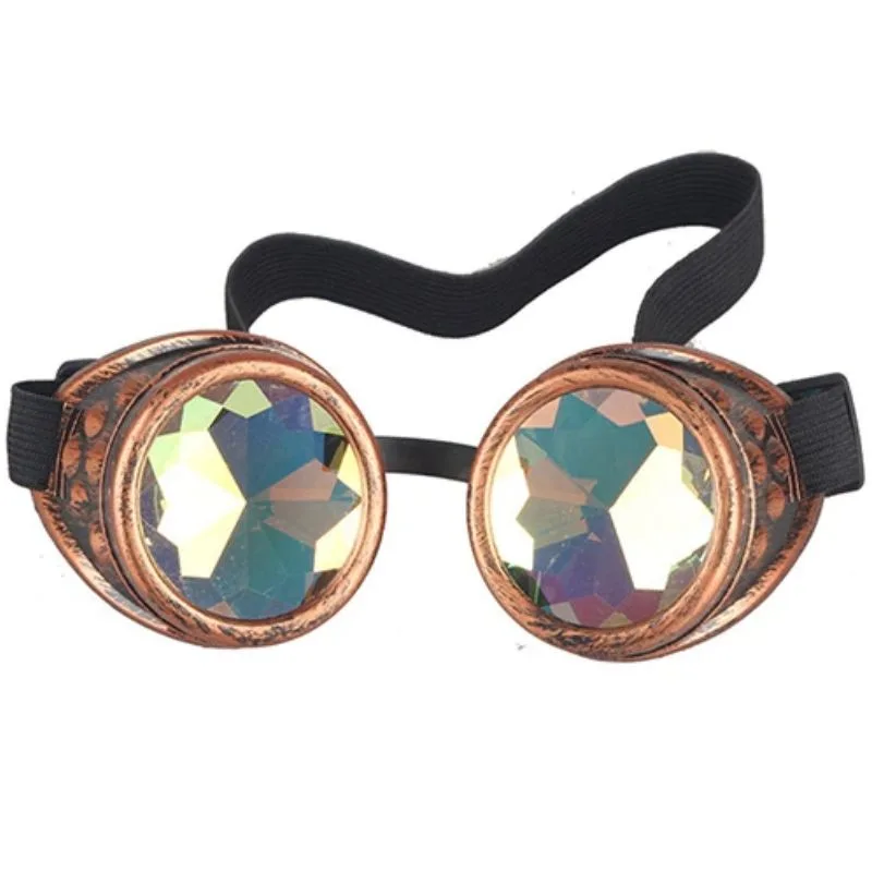 Vue 3 — Lunettes Steampunk Kaleidoscope