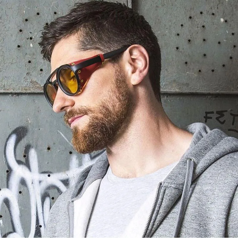 Vue 2 — Lunettes Steampunk Vintage