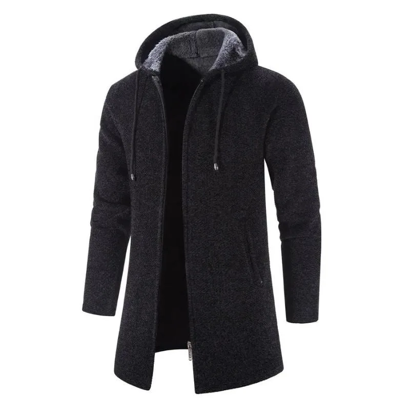 Vue 7 — Cardigan à Capuche Homme