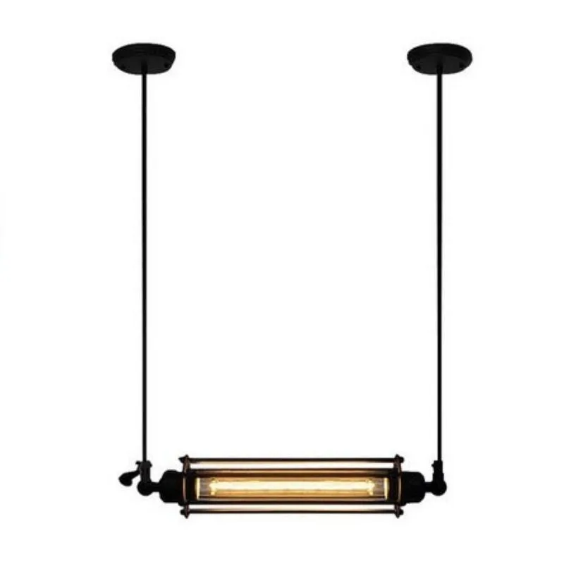 Lampe Steampunk Tube Industrielle