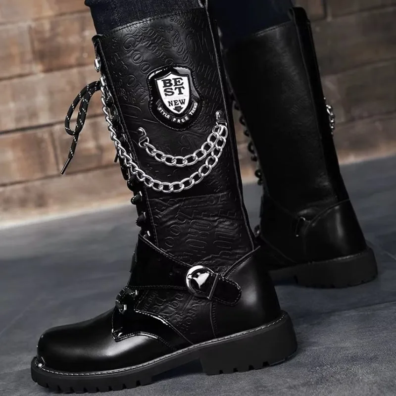 Vue 6 — Bottes Steampunk Montantes