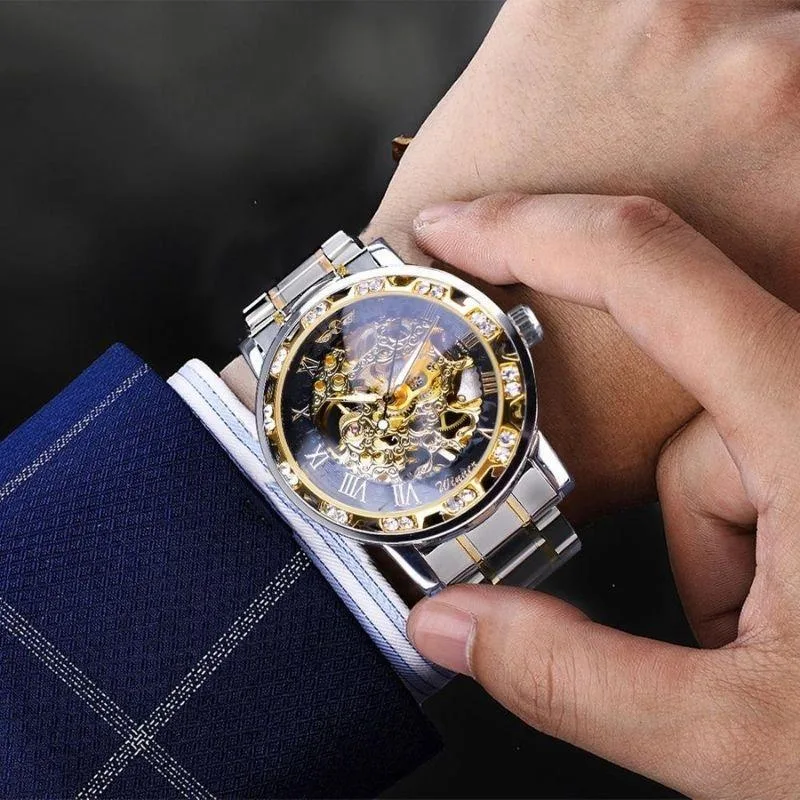 Vue 2 — Montre Steampunk Luxe