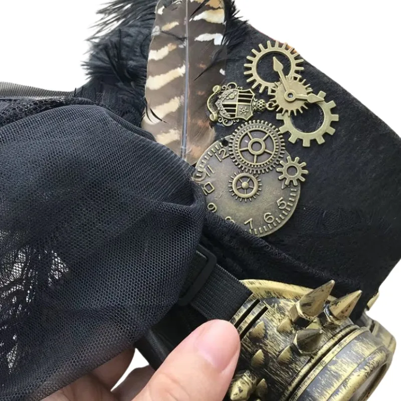 Vue 4 — Chapeau Steampunk Dentelle