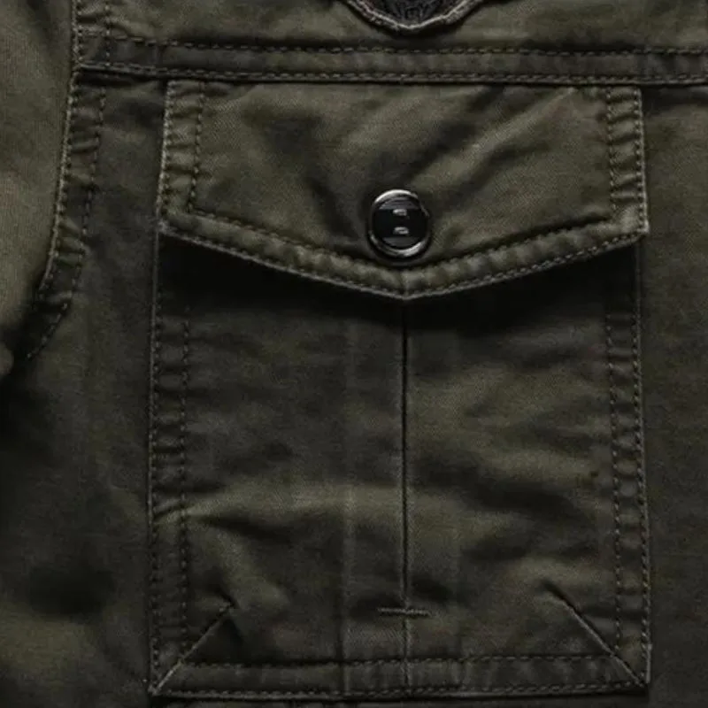 Vue 6 — Veste Aviateur en Jean