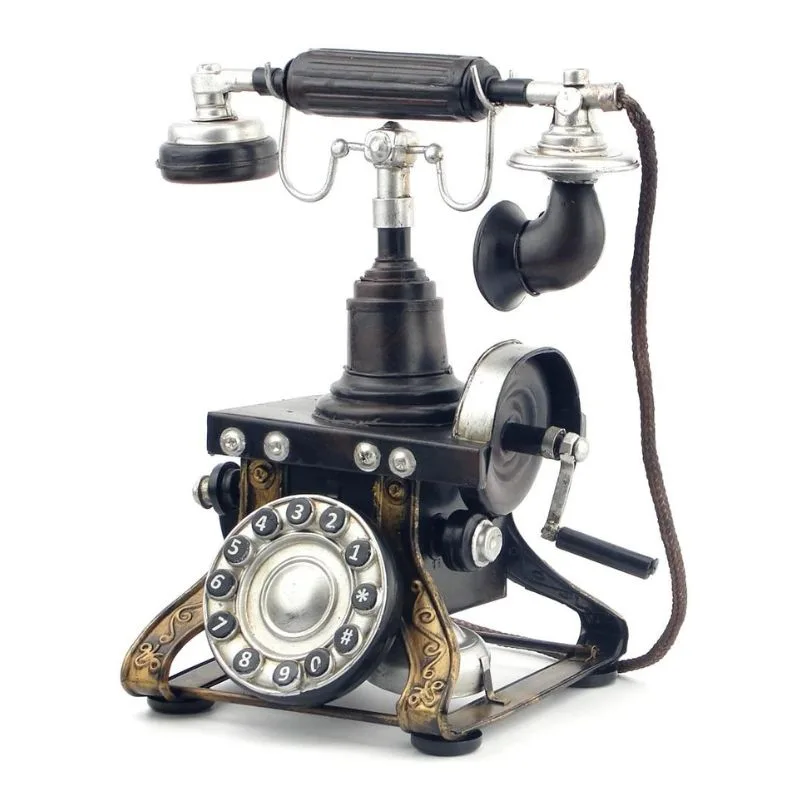 Vue 2 — Réplique Téléphone Ancien