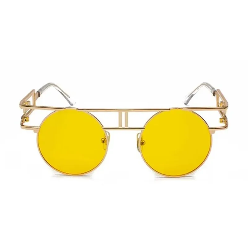 Vue 2 — Lunettes de Soleil Steampunk Barre Droite
