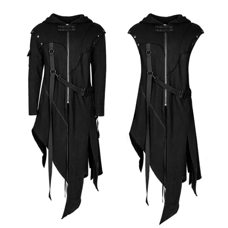 Vue 4 — Veste Steampunk Pirate Trench Coat