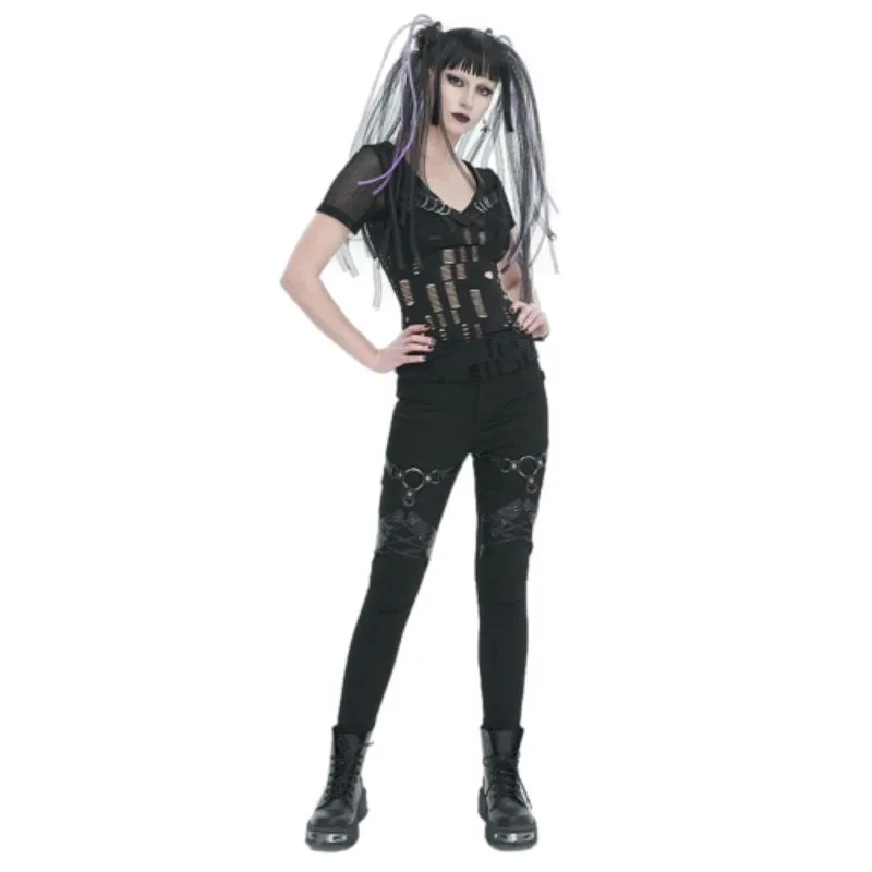 Pantalon Punk Gothique Femme