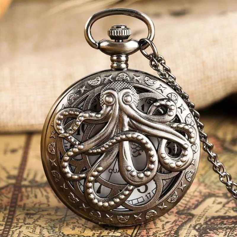 Vue 5 — Montre Gousset Poulpe