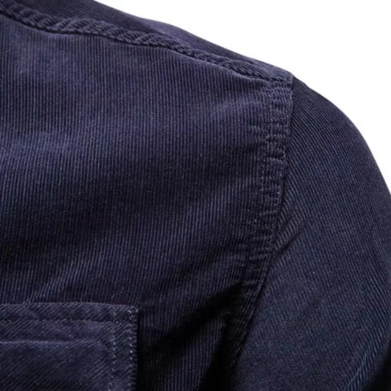 Vue 4 — Chemise Velours Côtelé Homme