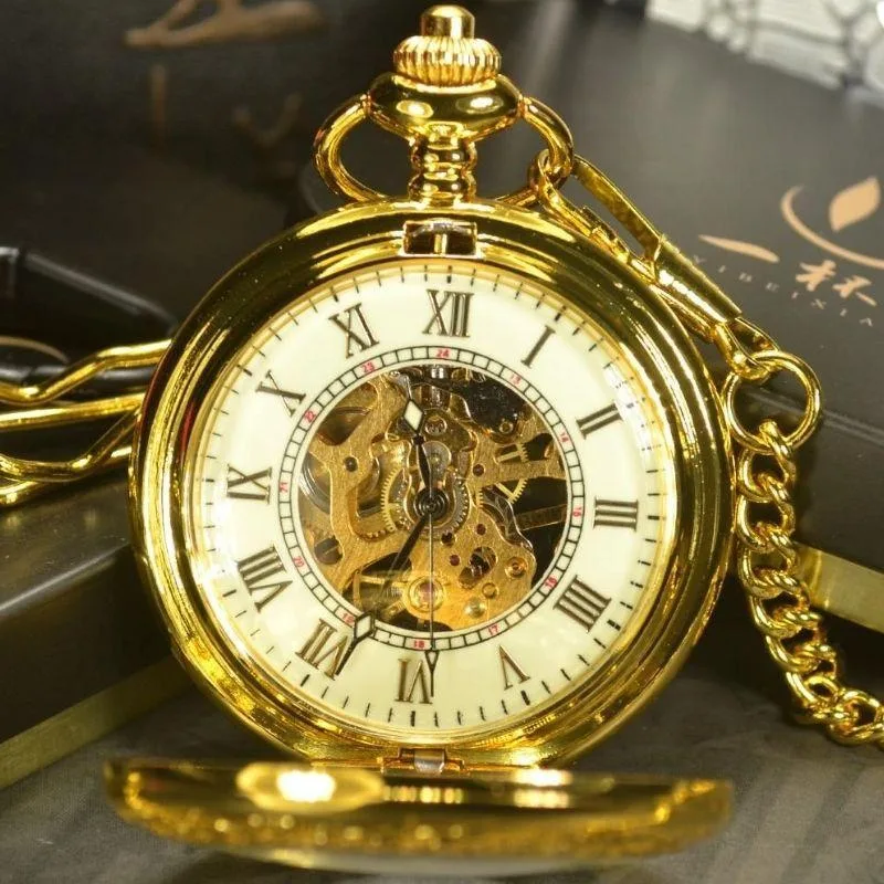 Vue 2 — Montre à Gousset Savonnette Or