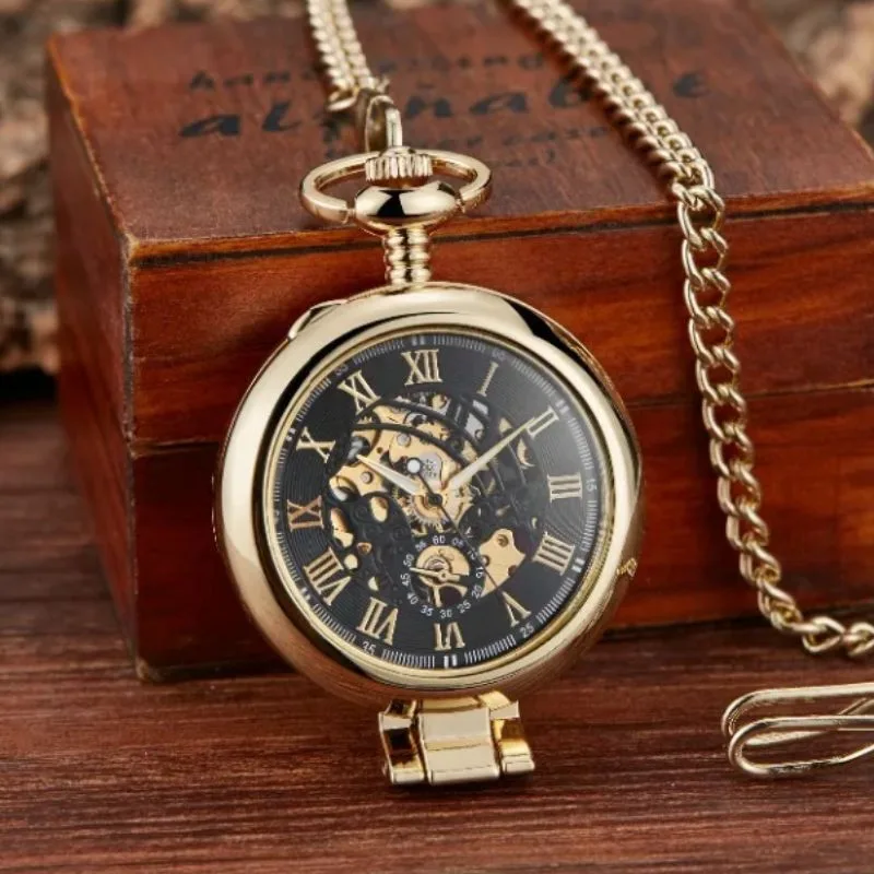 Vue 5 — Montre de Poche Steampunk Mécanique