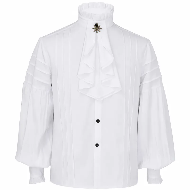 Chemise Steampunk Homme à Jabot