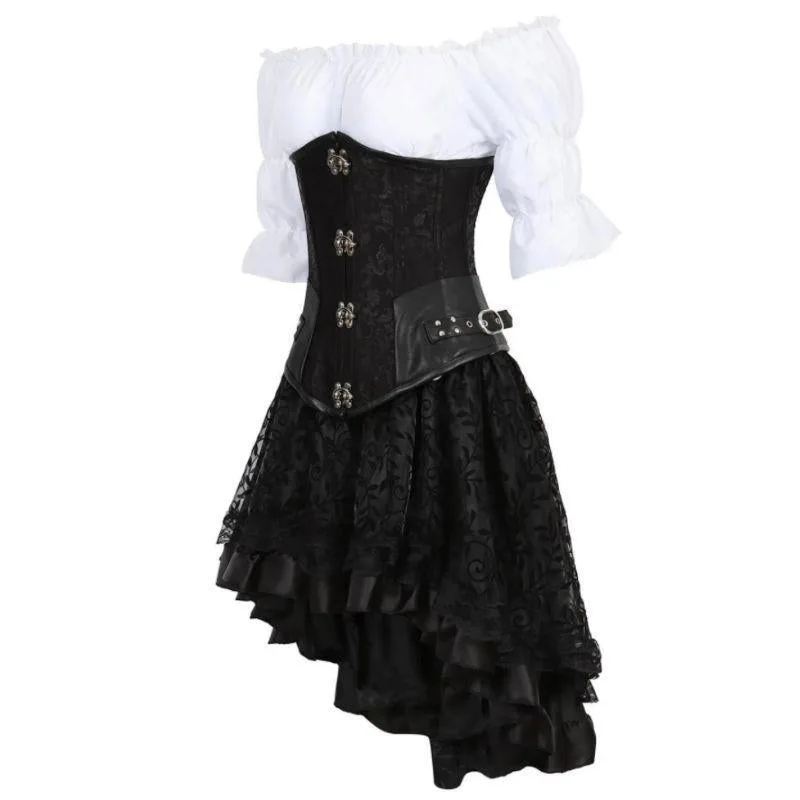 Vue 2 — Robe Steampunk Grande Taille