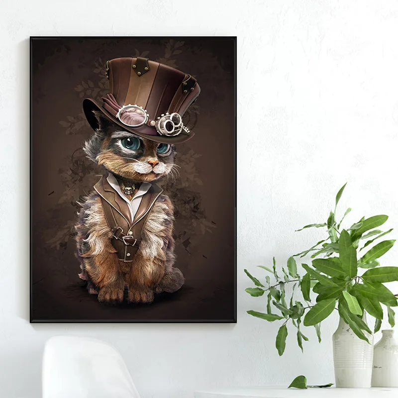 Vue 4 — Toile Steampunk