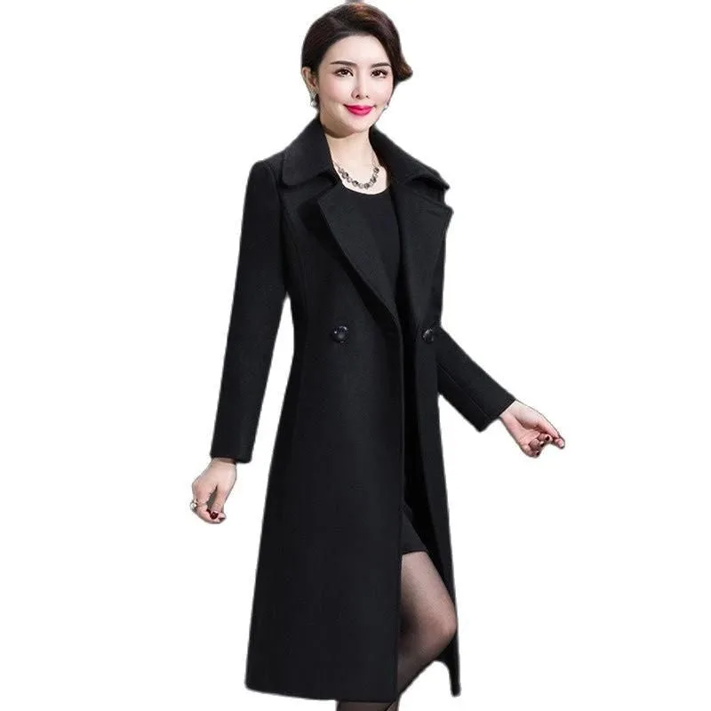Manteau Long Femme Vintage