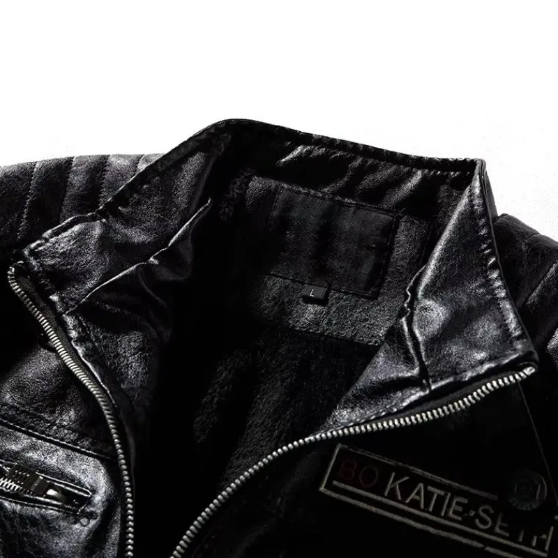 Vue 8 — Blouson Motard Simili PU