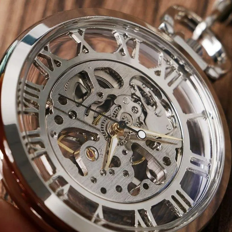 Vue 5 — Montre à Gousset Remontage Manuel