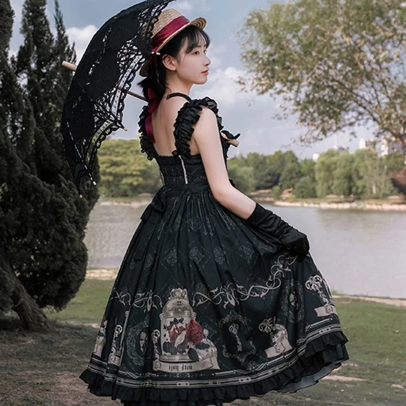 Vue 3 — Robe Lolita Noire