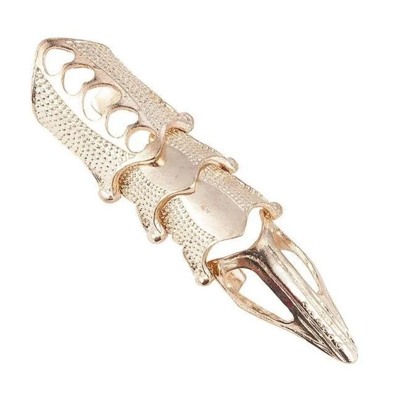 Vue 5 — Bague Armure Steampunk