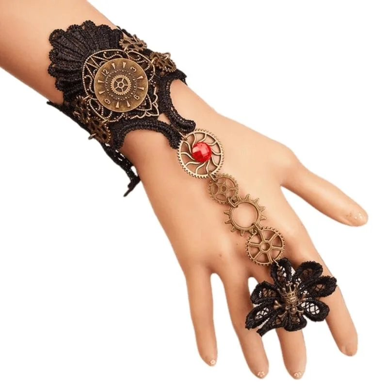Vue 3 — Bracelet Engrenage Steampunk