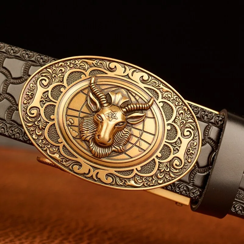 Vue 3 — Ceinture Avec Boucle Cowboy