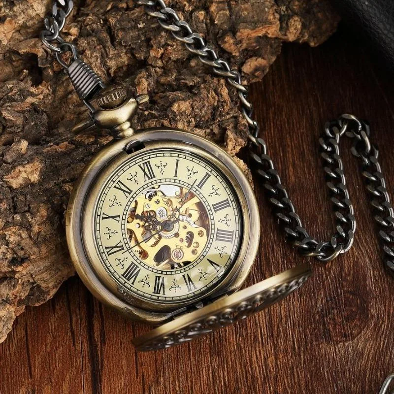 Vue 4 — Montre à Gousset Steampunk Soleil